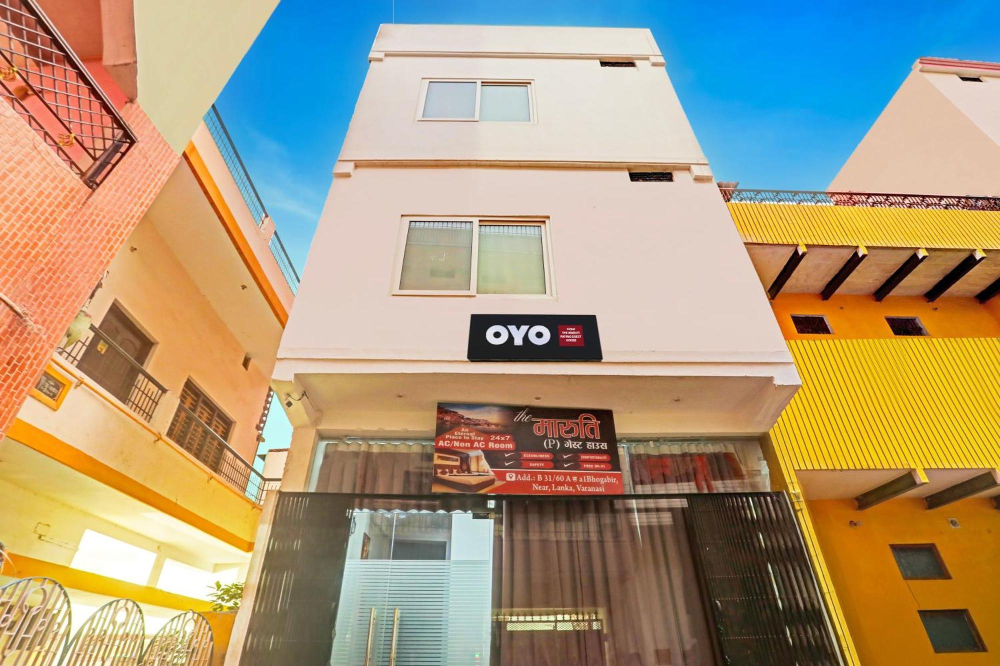 Hotel O The Maruti Paying Guest House Varanasi Dış mekan fotoğraf
